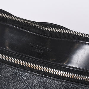 LOUIS VUITTON Mick PM N40003 CA2157 Damier Graphite Canvas Black Good Condition Used 4a000242