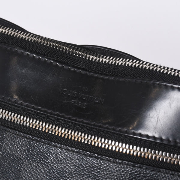 LOUIS VUITTON Mick PM N40003 CA2157 Damier Graphite Canvas Black Good Condition Used 4a000242