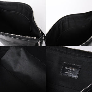 LOUIS VUITTON Mick PM N40003 CA2157 Damier Graphite Canvas Black Good Condition Used 4a000242