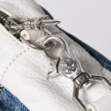 画像をギャラリービューアに読み込む, 極美品 CHROME HEARTS クロムハーツ TAKA MINI タカミニ セメタリークロス ショルダーバッグ デニム 中古 4a002534