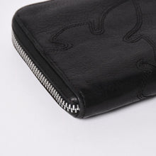 画像をギャラリービューアに読み込む, CHROME HEARTS クロムハーツ REC F ZIP ダブルフレアニー ラウンドジップウォレットデストロイ 長財布 ダガージップ シルバー925 美品 中古 4a002368