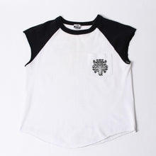 画像をギャラリービューアに読み込む, CHROME HEARTS クロムハーツ カットオフ タンクトップ ノーズリーブ サイズM ヴァインダガー ラグラン ホワイト 良品 中古 4a000562