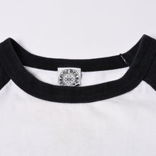 画像をギャラリービューアに読み込む, CHROME HEARTS クロムハーツ カットオフ タンクトップ ノーズリーブ サイズM ヴァインダガー ラグラン ホワイト 良品 中古 4a000562