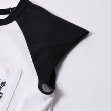 画像をギャラリービューアに読み込む, CHROME HEARTS クロムハーツ カットオフ タンクトップ ノーズリーブ サイズM ヴァインダガー ラグラン ホワイト 良品 中古 4a000562