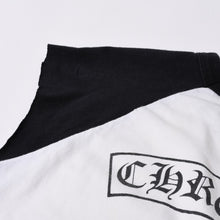 画像をギャラリービューアに読み込む, CHROME HEARTS クロムハーツ カットオフ タンクトップ ノーズリーブ サイズM ヴァインダガー ラグラン ホワイト 良品 中古 4a000562