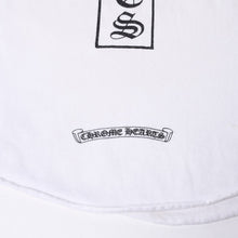 画像をギャラリービューアに読み込む, CHROME HEARTS クロムハーツ カットオフ タンクトップ ノーズリーブ サイズM ヴァインダガー ラグラン ホワイト 良品 中古 4a000562