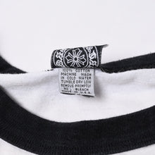 画像をギャラリービューアに読み込む, CHROME HEARTS クロムハーツ カットオフ タンクトップ ノーズリーブ サイズM ヴァインダガー ラグラン ホワイト 良品 中古 4a000562