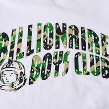 画像をギャラリービューアに読み込む, 極美品 A BATHING APE BAPE GALLERY x billionaire boys club アベイシングエイプ ビリオネアボーイズクラブ Tシャツ ホワイト サイズS 中古 4a000558