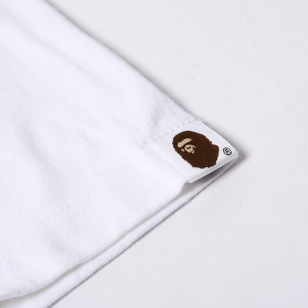 極美品 A BATHING APE BAPE GALLERY x billionaire boys club アベイシングエイプ ビリオネアボーイズクラブ Tシャツ ホワイト サイズS 中古 4a000558