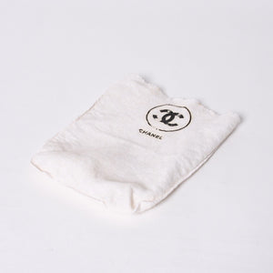 極美品 CHANEL シャネル ビジュー 横長 20cm ショルダーバッグ 1番台 ミニマトラッセ ショルダーチェーン ラムスキン 中古 4a001065