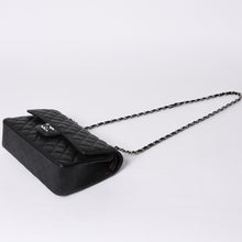 画像をギャラリービューアに読み込む, 新品同様 CHANEL シャネル マトラッセ25 Wフラップ Wチェーンショルダーバッグ AO1112 27番台 キャビアスキン シルバー金具 中古 4a001063