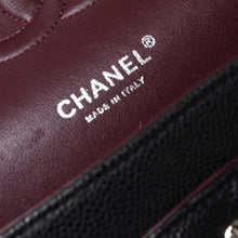 画像をギャラリービューアに読み込む, 新品同様 CHANEL シャネル マトラッセ25 Wフラップ Wチェーンショルダーバッグ AO1112 27番台 キャビアスキン シルバー金具 中古 4a001063
