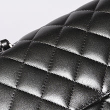 画像をギャラリービューアに読み込む, 新品同様 CHANEL シャネル マトラッセ25 Wフラップ Wチェーンショルダーバッグ シャイングレー ランダム ラムスキン シルバー金具 中古 4a001064