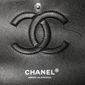 新品同様 CHANEL シャネル マトラッセ25 Wフラップ Wチェーンショルダーバッグ シャイングレー ランダム ラムスキン シルバー金具 中古 4a001064
