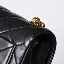 画像をギャラリービューアに読み込む, 極美品 CHANEL シャネル ビジュー 横長 20cm ショルダーバッグ 1番台 ミニマトラッセ ショルダーチェーン ラムスキン 中古 4a001065
