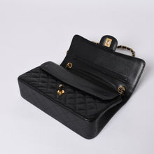 画像をギャラリービューアに読み込む, 激レア ヴィンテージ CHANEL シャネル マトラッセ25 Wフラップ Wチェーンショルダーバッグ 1番台 キャビアスキン ゴールド金具 美品 中古 4a001245