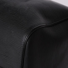 画像をギャラリービューアに読み込む, LOUIS VUITTON ルイヴィトン キーポル45 ボストンバッグ M59152 エピレザー ブラック ゴールド金具 美品 中古 4a000901