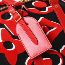 画像をギャラリービューアに読み込む, 極美品 LOUIS VUITTON ルイヴィトン キーポルバンドリエール45 ボストンバッグ M45546 UF モノグラムタフテッド レッド 中古 4a001471