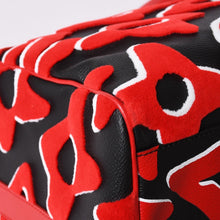 画像をギャラリービューアに読み込む, 極美品 LOUIS VUITTON ルイヴィトン キーポルバンドリエール45 ボストンバッグ M45546 UF モノグラムタフテッド レッド 中古 4a001471