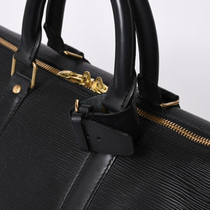 LOUIS VUITTON Keepall 45 Boston Bag M59152 Epi Leather Black Gold Hardware Good Condition Used 4a000901