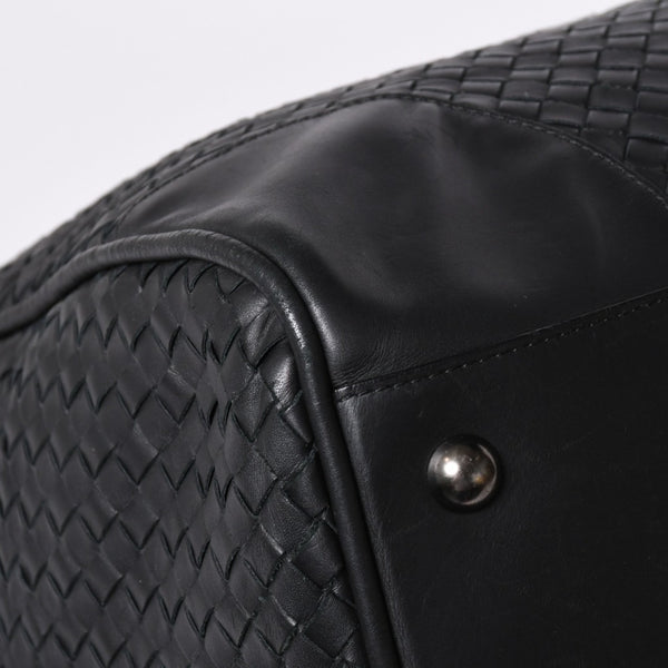 BOTTEGA VENETA ボッテガヴェネタ ボストンバッグ イントレチャート ラージダッフルバッグ レザー 152229 V4651 1000 美品 中古 4a001172