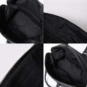 BOTTEGA VENETA ボッテガヴェネタ ボストンバッグ イントレチャート ラージダッフルバッグ レザー 152229 V4651 1000 美品 中古 4a001172