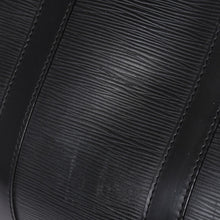 画像をギャラリービューアに読み込む, LOUIS VUITTON ルイヴィトン キーポル45 ボストンバッグ M59152 エピレザー ブラック ゴールド金具 美品 中古 4a000901