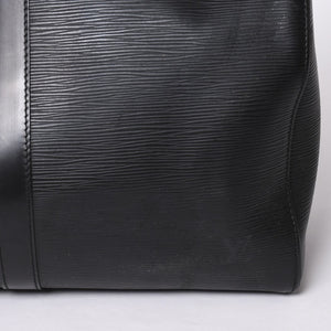 LOUIS VUITTON Keepall 45 Boston Bag M59152 Epi Leather Black Gold Hardware Good Condition Used 4a000901
