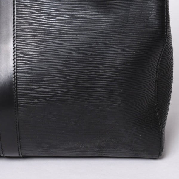 LOUIS VUITTON Keepall 45 Boston Bag M59152 Epi Leather Black Gold Hardware Good Condition Used 4a000901