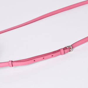 MIUMIU ミュウミュウ ショルダーバッグ カゴバッグ バスケット ラタン ピンク ブラウン シルバー金具 美品 中古 4a000938