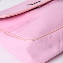 画像をギャラリービューアに読み込む, GUCCI グッチ GGキャンバス Shoulder Bag ワンショルダーバッグ 297559 ピンク インプリメ シルバー金具 美品 中古 4a001094