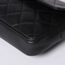 画像をギャラリービューアに読み込む, CHANEL シャネル Sフラップ Sチェーンショルダーバッグ 2番台 ココマーク キャビアスキン ブラック ゴールド金具 美品 中古 4a000931