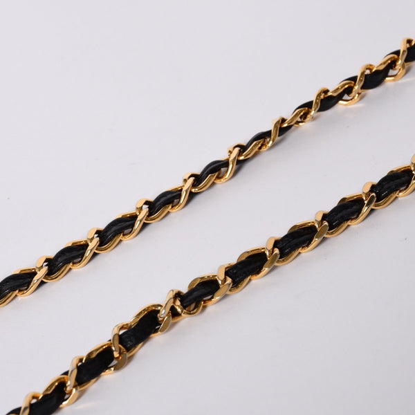 CHANEL シャネル Sフラップ Sチェーンショルダーバッグ 2番台 ココマーク キャビアスキン ブラック ゴールド金具 美品 中古 4a000931