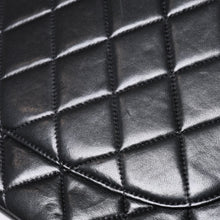 画像をギャラリービューアに読み込む, 極美品 CHANEL シャネル デカマトラッセ30 SフラップWチェーンショルダーバッグ 4番台 ココマーク ラムスキン ブラック 中古 4a000899