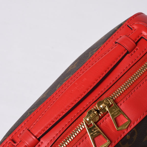 Like new LOUIS VUITTON Shoulder bag M43557 Saintonge Freesia Brown Red Gold hardware Used 4a000996