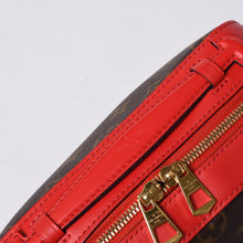 画像をギャラリービューアに読み込む, 新品同様 LOUIS VUITTON ルイヴィトン ショルダーバッグ M43557 サントンジュ フリージア ブラウン レッド ゴールド金具 中古 4a000996