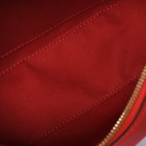 Like new LOUIS VUITTON Shoulder bag M43557 Saintonge Freesia Brown Red Gold hardware Used 4a000996