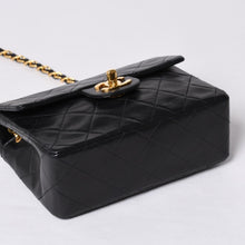 画像をギャラリービューアに読み込む, 極美品 CHANEL シャネル ミニマトラッセ17 Sフラップ Sチェーンショルダーバッグ 2番台 ココマーク ラムスキン ブラック 中古 4a000934