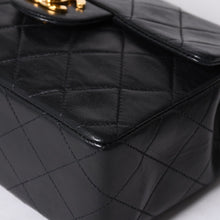 画像をギャラリービューアに読み込む, 極美品 CHANEL シャネル ミニマトラッセ17 Sフラップ Sチェーンショルダーバッグ 2番台 ココマーク ラムスキン ブラック 中古 4a000934