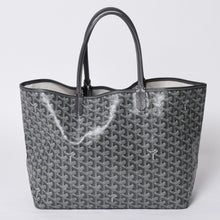 画像をギャラリービューアに読み込む, 新品同様 GOYARD ゴヤール サンルイPM バッグ トートバッグ STLOUIPMLTY01CL01P グレー PVC レザー 中古 4a000881