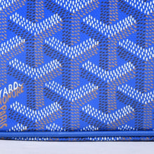 画像をギャラリービューアに読み込む, 新品同様 GOYARD ゴヤール カップヴェールPM バッグ ショルダーバッグ CAPVE2PMLTY10CL10P PVC レザー ブルー 中古 4a001081