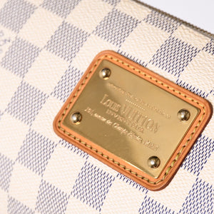 極美品 LOUIS VUITTON ルイヴィトン ダミエ アズール エヴァ 2WAY ハンド ショルダー バッグ N55214 中古 4a000728