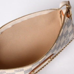 極美品 LOUIS VUITTON ルイヴィトン ダミエ アズール エヴァ 2WAY ハンド ショルダー バッグ N55214 中古 4a000728
