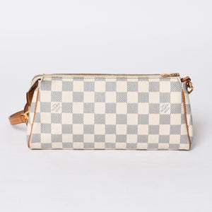 LOUIS VUITTON ルイヴィトン ダミエ アズール エヴァ 2WAY ハンド ショルダー バッグ N55214 美品 中古 4a000729