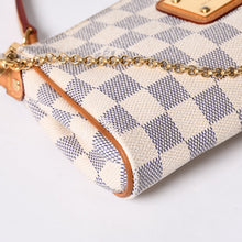 画像をギャラリービューアに読み込む, LOUIS VUITTON ルイヴィトン ダミエ アズール エヴァ 2WAY ハンド ショルダー バッグ N55214 美品 中古 4a000729