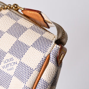 LOUIS VUITTON ルイヴィトン ダミエ アズール エヴァ 2WAY ハンド ショルダー バッグ N55214 美品 中古 4a000729