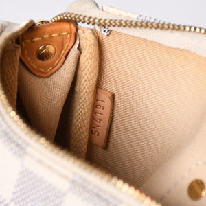 LOUIS VUITTON ルイヴィトン ダミエ アズール エヴァ 2WAY ハンド ショルダー バッグ N55214 美品 中古 4a000729