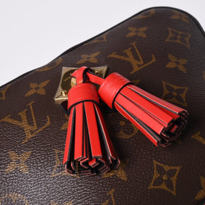 Like new LOUIS VUITTON Shoulder bag M43557 Saintonge Freesia Brown Red Gold hardware Used 4a000996