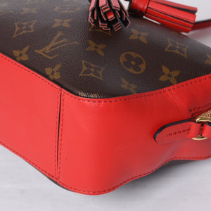 Like new LOUIS VUITTON Shoulder bag M43557 Saintonge Freesia Brown Red Gold hardware Used 4a000996