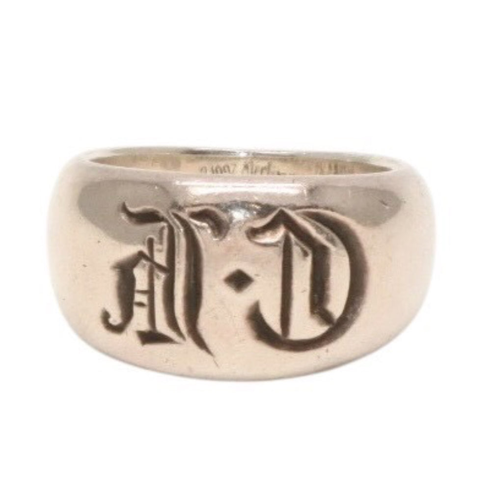 CHROME HEARTS クロムハーツ CH SEAL STAMP シールスタンプリング 指輪 SV925 サイズ23号 20.0g 美品 中古 4a000970